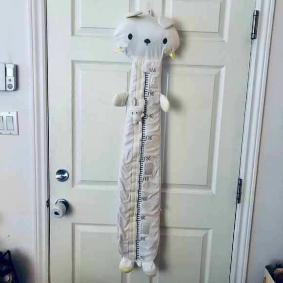 🐰 SOURIS MINI Plush Growth Chart Bunny Rabbit Nursery Decor Height Meter 160cm - Picture 2 of 7